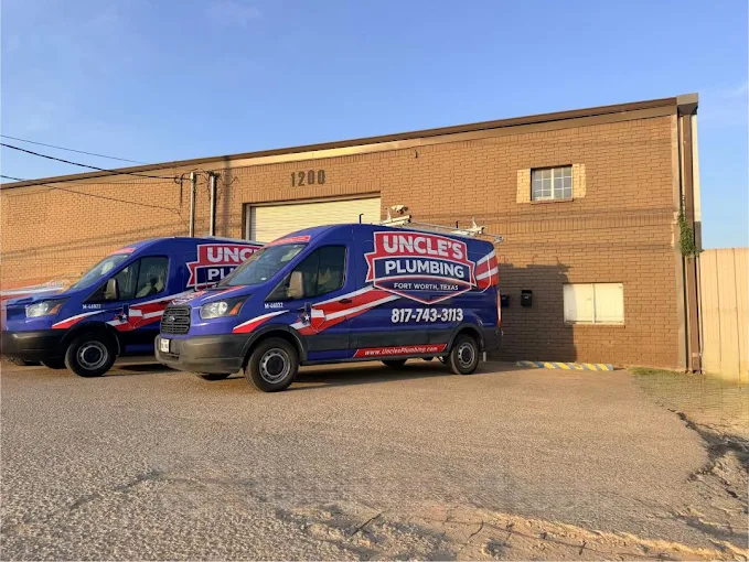Uncle's Plumbing fleet of service vans